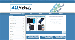 Desktop Screenshot of 3punto0virtual.es